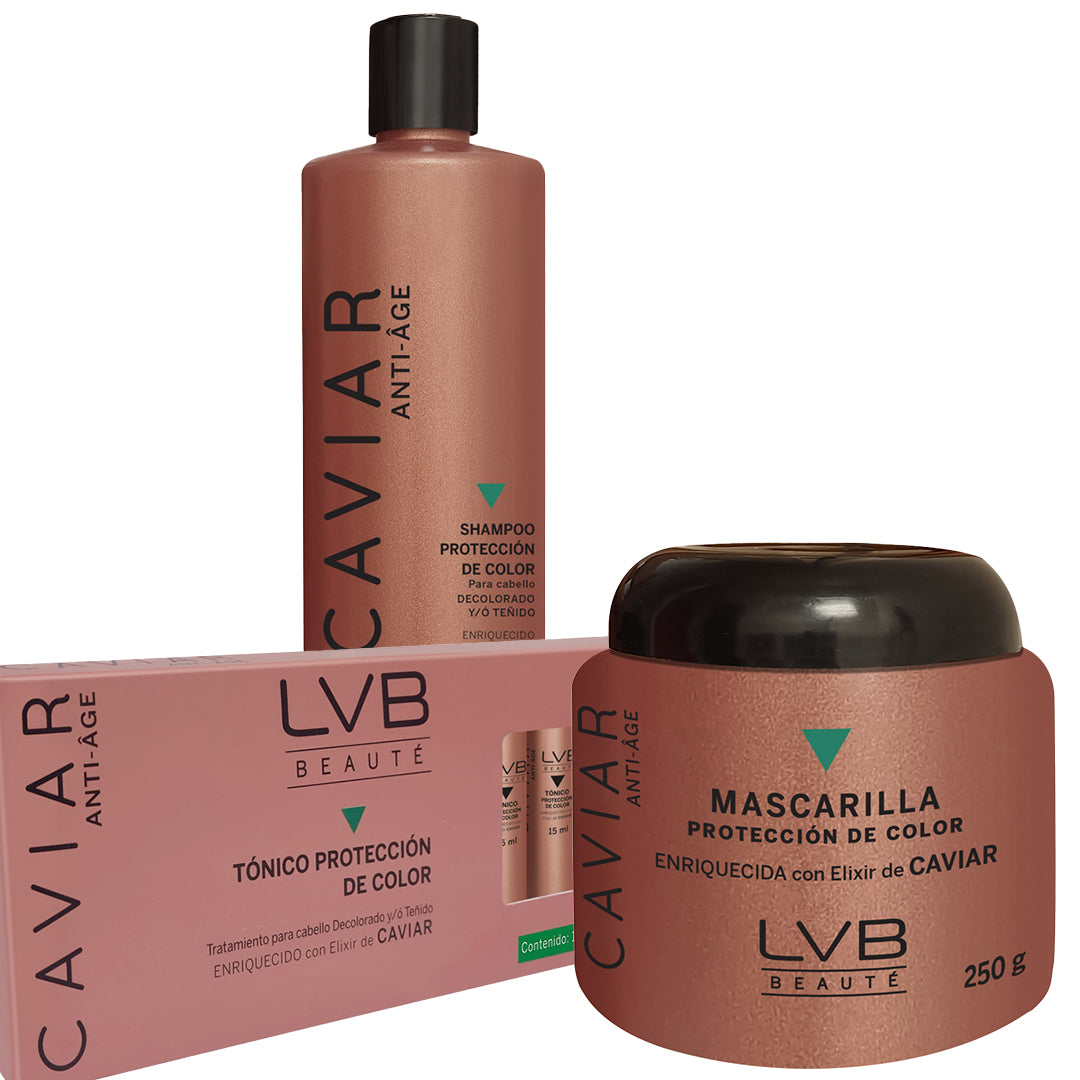 KIT PROTECCIÓN DE COLOR (SH+MASC+TONICO) PARA CABELLO DECOLORADO Y/O TEÑIDO