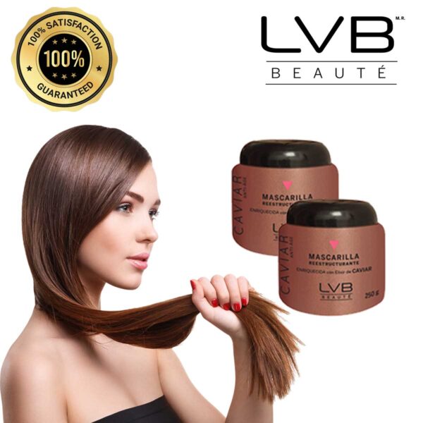 KIT REESTRUCTURANTE LVB BEAUTÉ - Shampoo + Mascarilla + Tónico