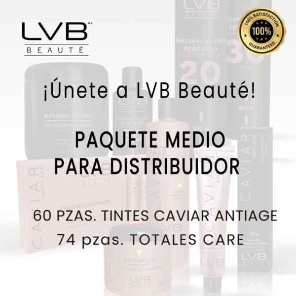 Paquete medio para distribuidor - LVB Beauté