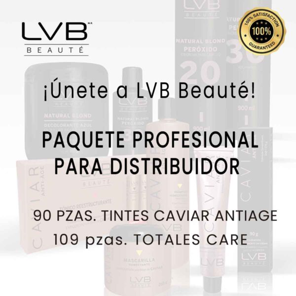 Paquete profesional para distribuidor - LVB Beauté